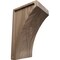 Ekena Millwork 3"W x 3 1/2"D x 6"H Small Lawson Wood Corbel, Walnut CORW03X03X06LWWA - alternate 1